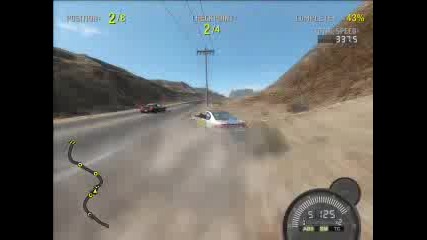 Need For Speed Pro Street Lucky Crash