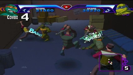 #1 Moni_the_best и Dyxche7o играят Tmnt : Stage 1 1-2