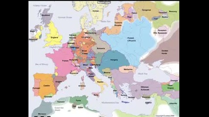 Българи на забравяйте историята си - Карта на Европа 1 - 2000г 
