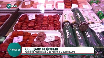 ОБЕЩАНИ РЕФОРМИ: На прага на втори мандат фон дер Лайен склони за промяна в субсидиите