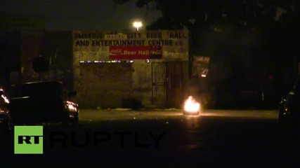 South Africa: Fires rage during anti-immigrant riots in Johannesburg
