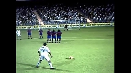 Cristiano Ronaldo Top 5 Free Kicks Fifa 10 (hq) 