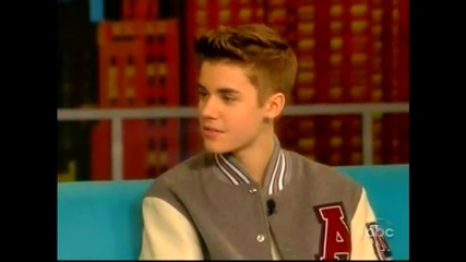 Justin Bieber interview on the View, November 23, 2011