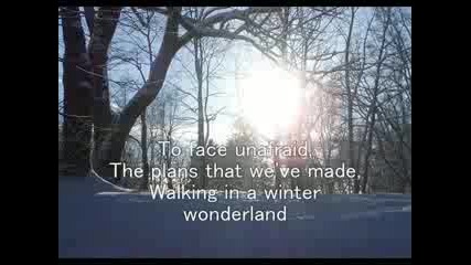 Amy Grant - Winter Wonderland (Lyrics)