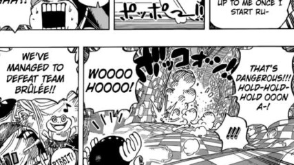 One Piece Manga - 849 Bropper in Mirrorland