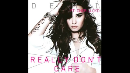 *2014* Demi Lovato ft. Cher Lloyd - Really don't care ( Jump Smokers radio mix )