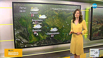 Прогноза за времето (21.06.2019 - сутрешна)