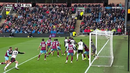 Burnley FC vs. Fulham - 1st Half Highlights