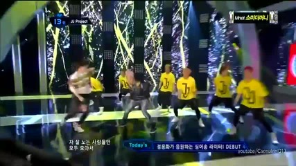 Jj Project - Bounce @ M!countdown (07.06.2012)