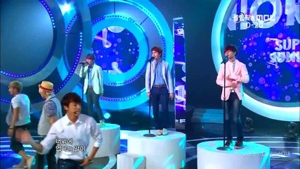 (hd) Super Junior - From U (comeback stage) ~ Music Core (07.07.2012)