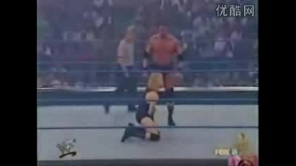 Wwf - Big Show & Spike Dudley vs The Hurricane & Mike Awesome 