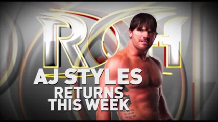 Този уикенд Aj Styles се завръща в Roh