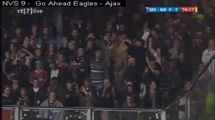 25.03.2010 Ajax - Eagles 6:0 gol na De Jong 