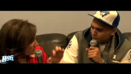 Chris Brown Interview @ B96 Jingle Bash 2008
