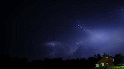 time lapse - Торнадо в Небраска 17.6.2014