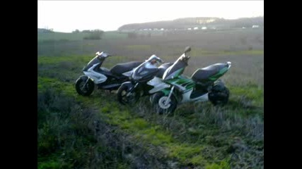 Peugeot Jet Force & Yamaha Aerox