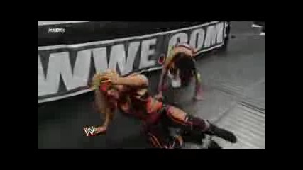 Melina Vs Beth - One Nigth Stand [ I quit match ]
