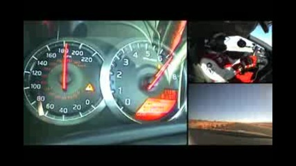 2009 nissan top speed run 