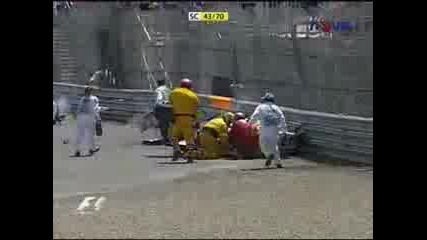 F1 2007 Incident Of Kubica - Canada