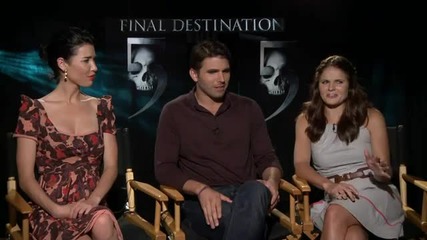 Final Destination 5 Interviews Eye Surgery and The Balance Beam