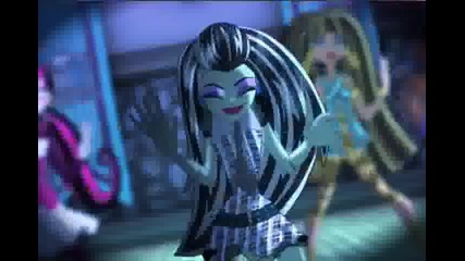 Monster High Fright Song ( lyrics & bg subs )