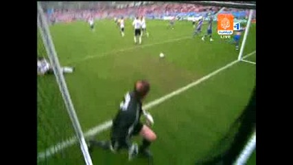 Euro 2008 - Хърватия - Германия 2:1 Дарио Срна гол *HQ*