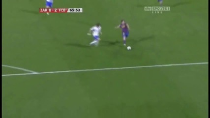 [hd] Един от най-красивите голове на Лео Меси One of Messi's Greatest goal ever
