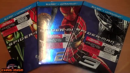 Величествената филмова трилогия Спайдър - Мен (2002-2004-2007) на Blu - Ray