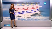 Прогноза за времето (22.01.2016 - централна)