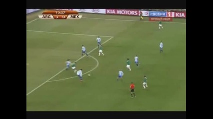 World Cup 2010 Аржентина 3 - 1 Мексико 