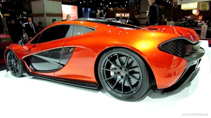 2013 Mclaren P1 Concept - 2012 Paris Auto Show - 2012 Mondial de l'automobile