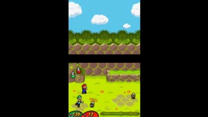 Mario and Luigi - Bowsers Inside Story - Walkthrough - Part B - 4 (bumpsy Plains Beans) 