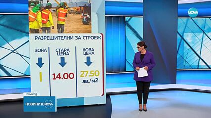 Двойно се увеличава таксата за разрешение за строеж в София