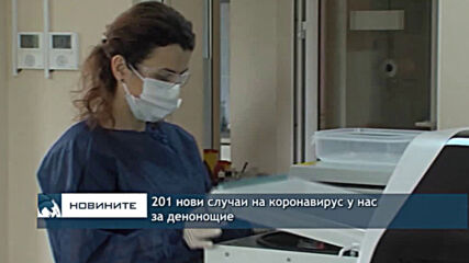 201 нови случаи на коронавирус у нас за денонощие