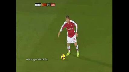 Hull City 1 - 3 Arsenal (adebayor, Nasri, Bendtner)