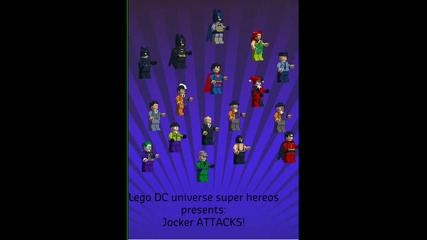Lego:dc universal hereos комикс - Жокер напада ~ Jocker attacks