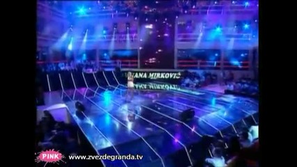 Mirjana Mirkovic - Sa bilo kim ( Zvezde Granda 2010/2011 )