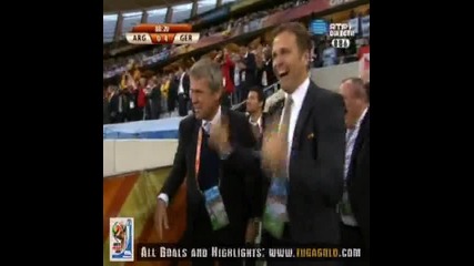 World Cup 2010 Аржентина 0 - 4 Германия