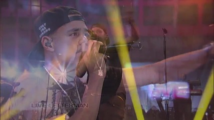 J. Cole - Kenny Lofton ( Lights Please ) ( Live on Letterman )