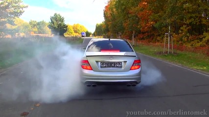 Бърнаулт с Mercedes C63 Amg !