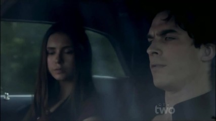 Damon and Elena - 3x03 In The Car