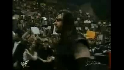 Rock and Undertaker vs. Stone Cold and Mankind part 1