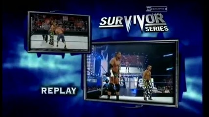 Shawn Michaels Sweet Chin Music On Triple H Survivor Series 2009,