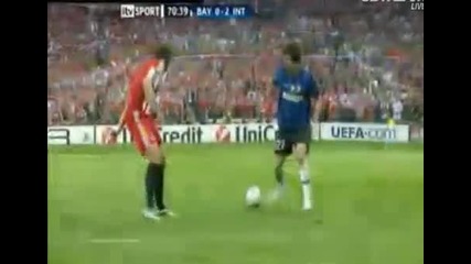 Diego Milito Inter Goal vs. Bayern 2010 Uefa 