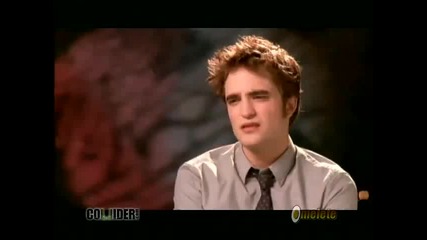 Robert Pattinson On Set Interview The Twilight Saga:eclipse 