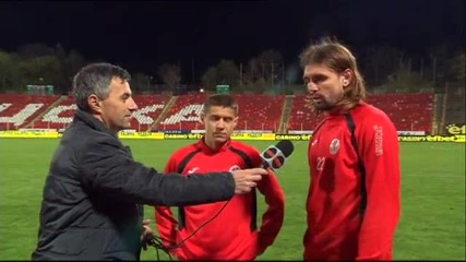 ВИДЕО: Награждаването на Владислав Романов за "Играч на мача"