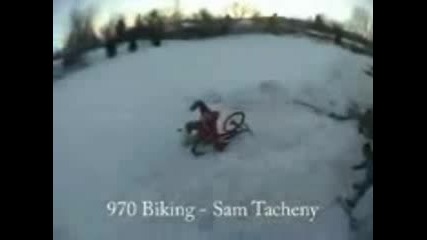 Kid Flips his Bike