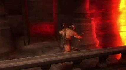 God of War Ghost of Sparta Methana Volcano Gameplay