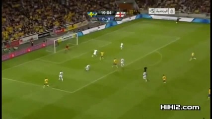 Швеция - Англия : 4-2 !!!! Ибрахимович 4 гола и задна ножица