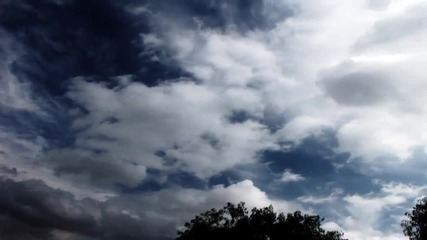 Красиво небе на бърз кадър